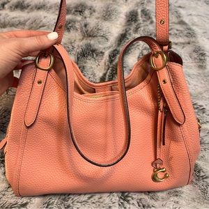 Coach purse. Glovetanned leather
